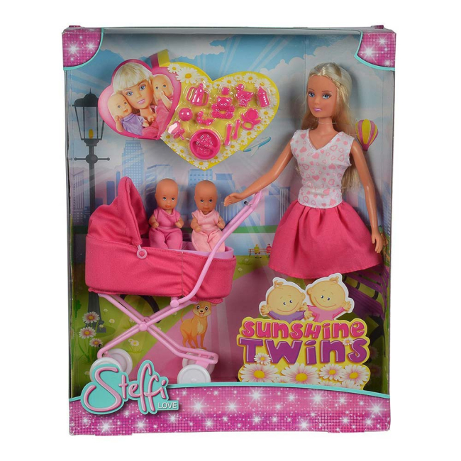 Ляльки - Набір Steffi & Evi love Штеффі з рожевою коляскою (5738060/5738060-1)#2