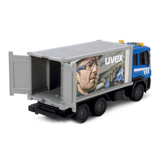 Транспорт и спецтехника - Машинка Dickie toys Городская техника Скания со звуком и светом синяя (3742008/3742008-3)#2