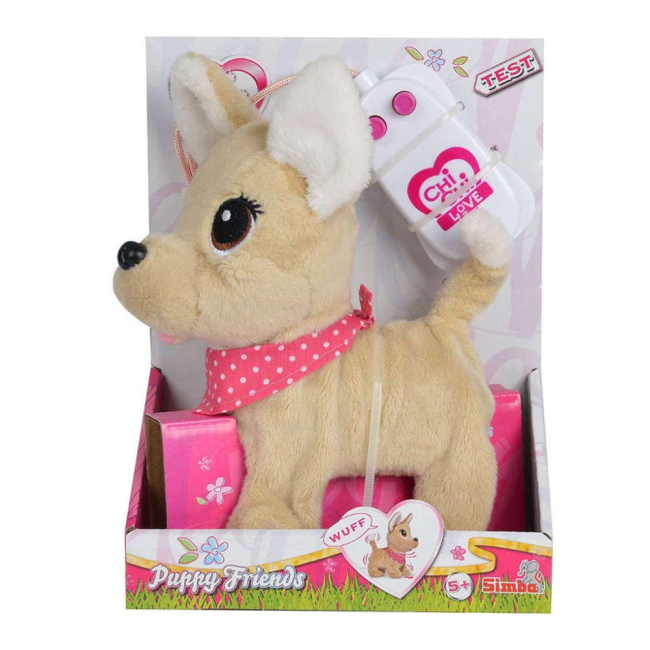 М'які тварини - Інтерактивне цуценя Chi chi love Друзі цуценята на радіокеруванні бежеве (5893243/5893243-1)#3