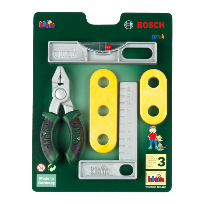 Наборы профессий - Игровой набор инструментов Klein Bosch желтый (8007/8007-1)#2