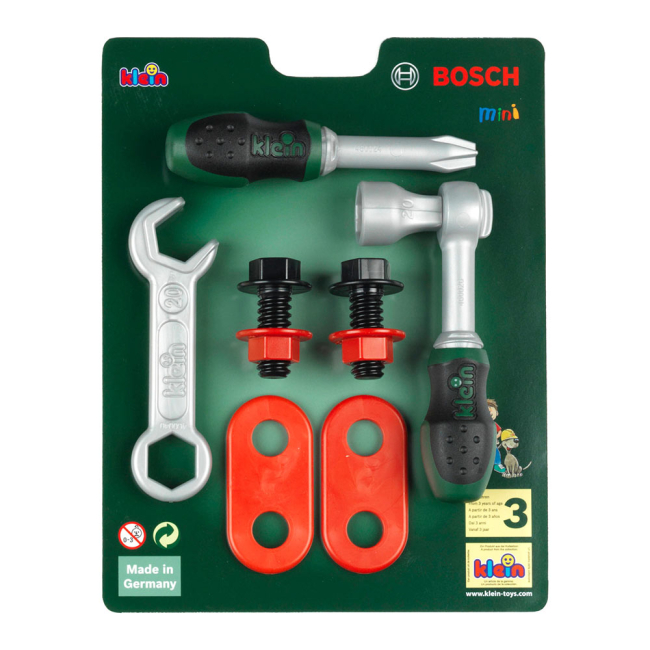 Наборы профессий - Игровой набор инструментов Klein Bosch красный (8007/8007-2)#2