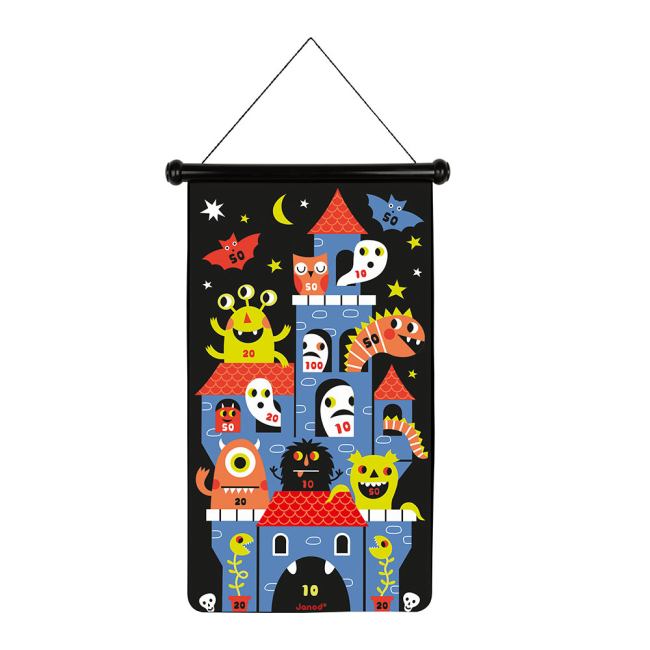 Спортивні активні ігри - Магнітний дартс Janod Монстри (J02076)#2