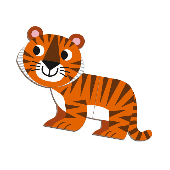 Обучающие игрушки - Магнитная книга Janod Животные (J02723)#4