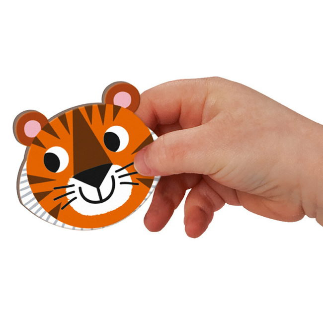 Обучающие игрушки - Магнитная книга Janod Животные (J02723)#5