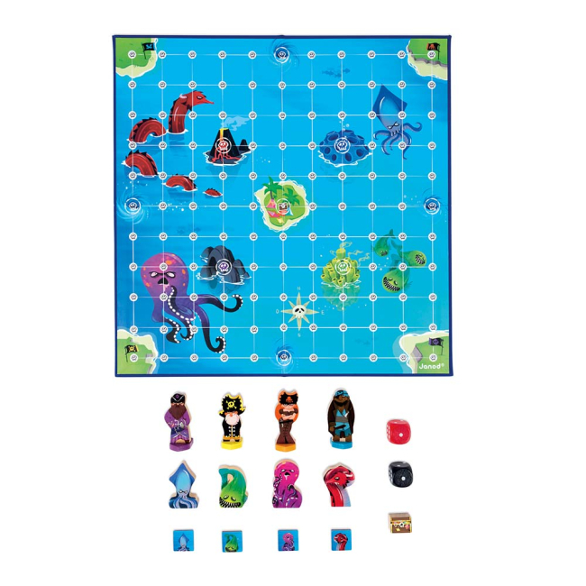 Настільні ігри - Настільна гра Janod Божевільні пірати (J02740)#3