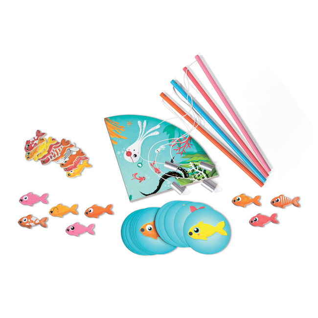 Настольные игры - Игра Janod Магнитная рыбалка (J02932)#2