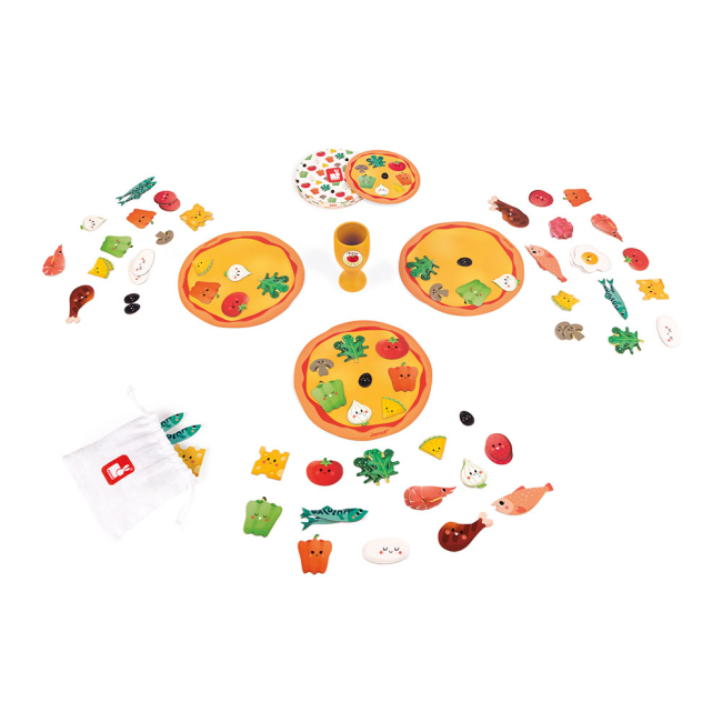 Настольные игры - Игра Janod Собери пиццу (J02782)#2