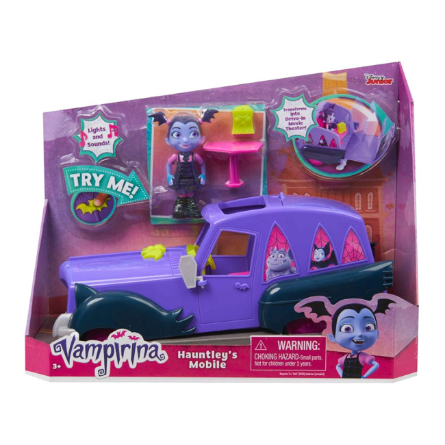 Куклы - Набор Just Play Vampirina Автомобиль Вампирины Хаунтли со звуковыми и световыми эффектами (VP78015)#5