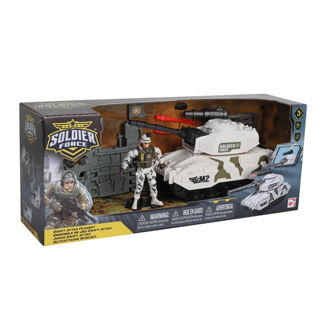 Фігурки чоловічків - Ігровий набір Chap mei Солдати Tanker swift attax (545008-1)#2