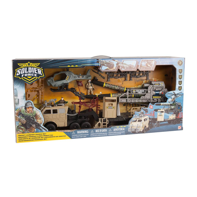 Фигурки человечков - Игровой набор Chap mei Солдаты Пусковая установка (545066)#2