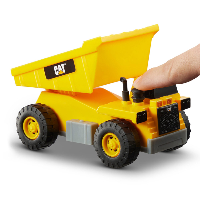 Транспорт и спецтехника - Самосвал CAT Мини-спецтехника 15 см (82261)#3