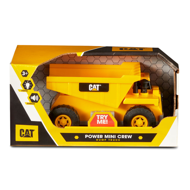 Транспорт и спецтехника - Самосвал CAT Мини-спецтехника 15 см (82261)#4