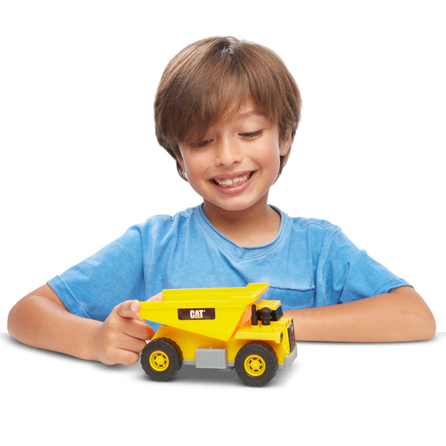 Транспорт и спецтехника - Самосвал CAT Мини-спецтехника 15 см (82261)#5
