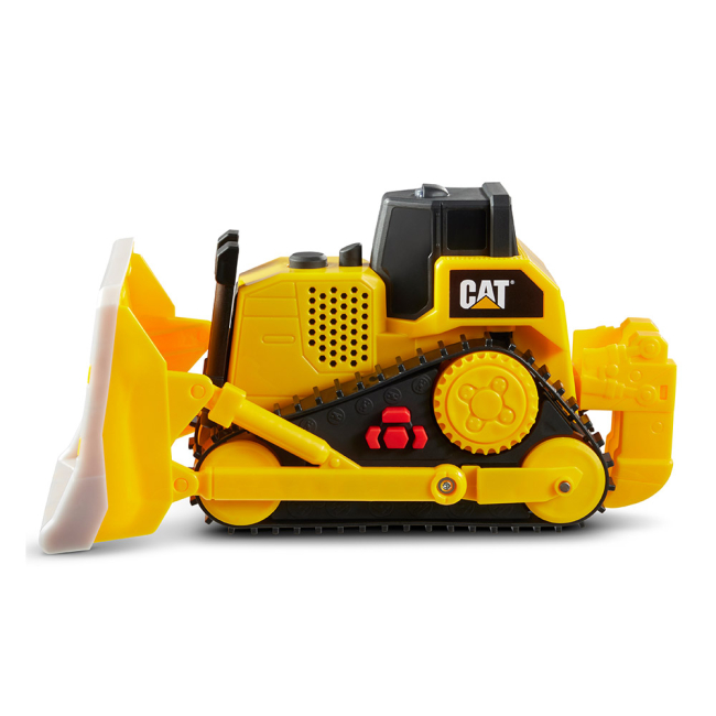 Транспорт и спецтехника - Бульдозер CAT Крепкие помощники со светом и звуком 25 см (82287)#2
