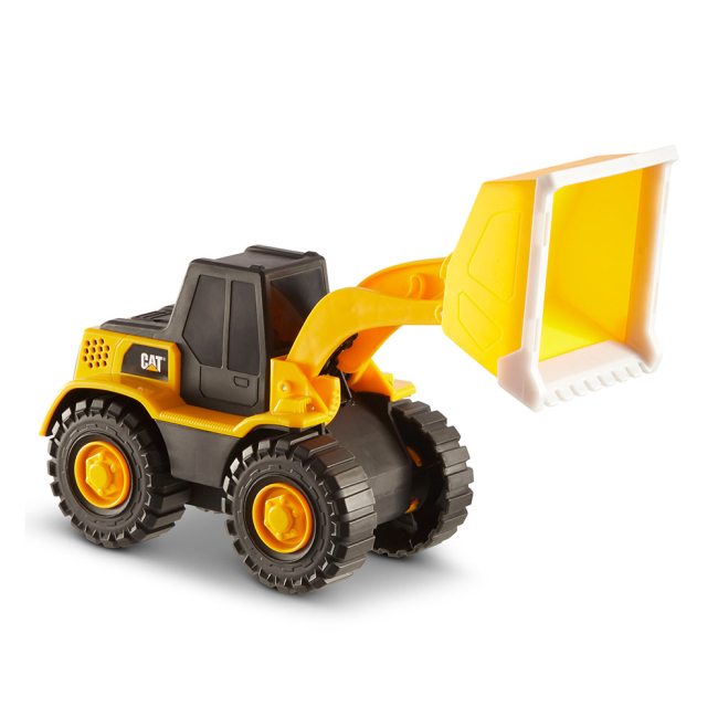 Транспорт і спецтехніка - Навантажувач CAT Міцні помічники зі світлом і звуком 25 см (82286)#3