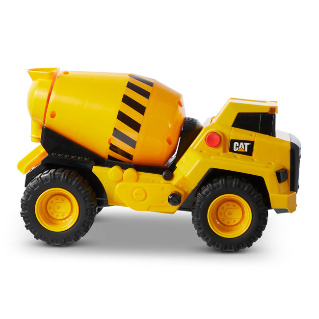Транспорт і спецтехніка - Цементовоз CAT Потужні машини зі світлом і звуком 30 см (82269)#2