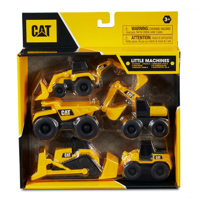 Транспорт и спецтехника - Игровой набор CAT Мини-техника 5 шт (82150)#4