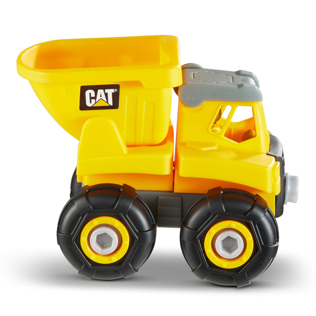 Транспорт и спецтехника - Самосвал CAT Machine maker 20 см (80901F)#2