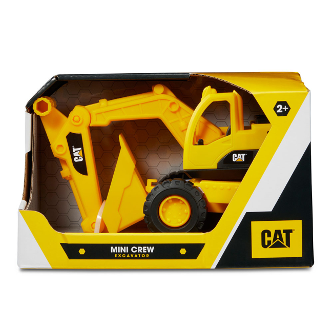 Транспорт и спецтехника - Экскаватор CAT Мини-строительная техника 17 см (82015F)#4