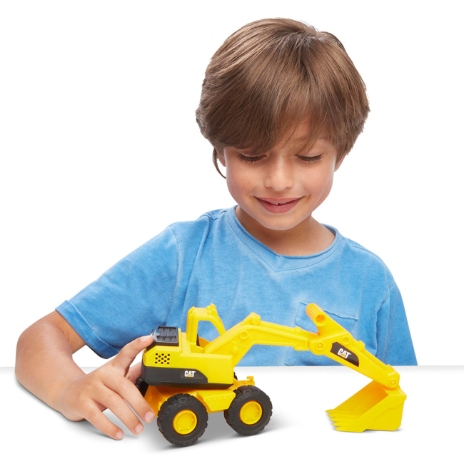 Транспорт и спецтехника - Экскаватор CAT Мини-строительная техника 17 см (82015F)#5