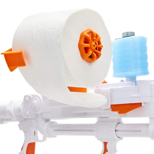 Помповое оружие - Игрушечный бластер Jakks Pacific Toilet paper Бумажный град (150301)#3