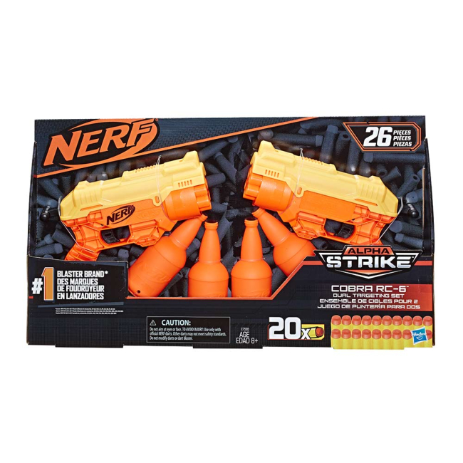 Помповое оружие - Набор Nerf Альфа страйк Cobra duel target (E7565)#2