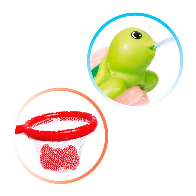 Іграшки для ванни - Набір іграшок для ванни Bebelino Підводний світ краб (58130)#2