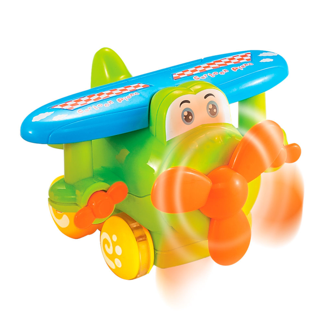 Машинки для малышей - Игрушечный самолет Bebelino инерционный ассортимент (58153)#2