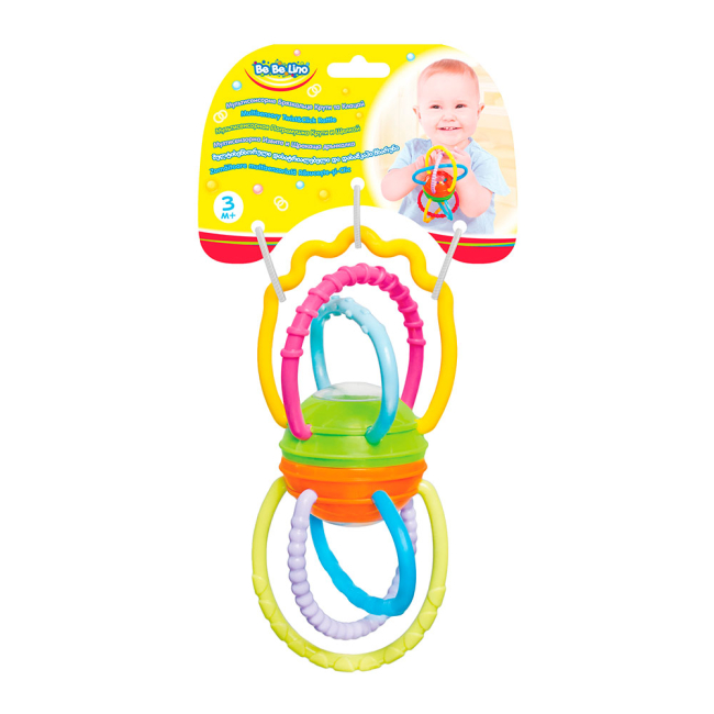 Погремушки, прорезыватели - Погремушка Bebelino Крути и клацай (58136)#2