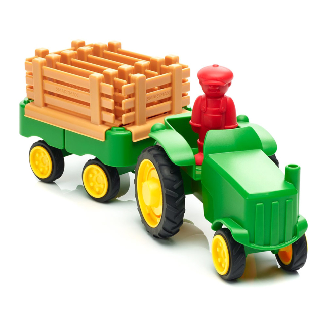 Магнітні конструктори - Магнітний конструктор Smartmax Мій перший трактор (SMX 222)#5