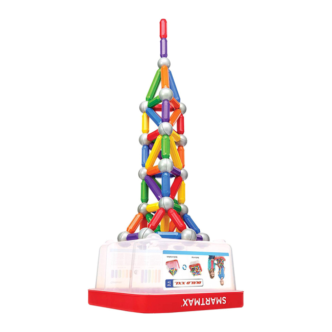Магнитные конструкторы - Магнитный конструктор Smartmax Мега стройка (SMX 907)#2