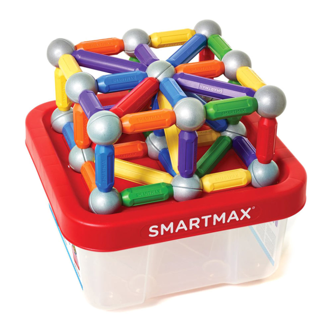 Магнитные конструкторы - Магнитный конструктор Smartmax Мега стройка (SMX 907)#4