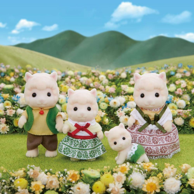 Фигурки животных - Игровой набор Sylvanian families Семья альпака (5358)#3