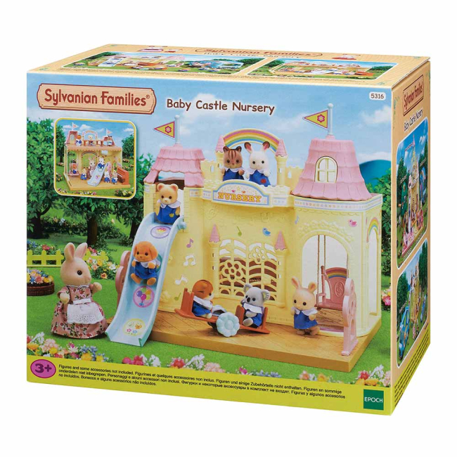 Фигурки животных - Игровой набор Sylvanian families Детский сад Замок (5316)#4