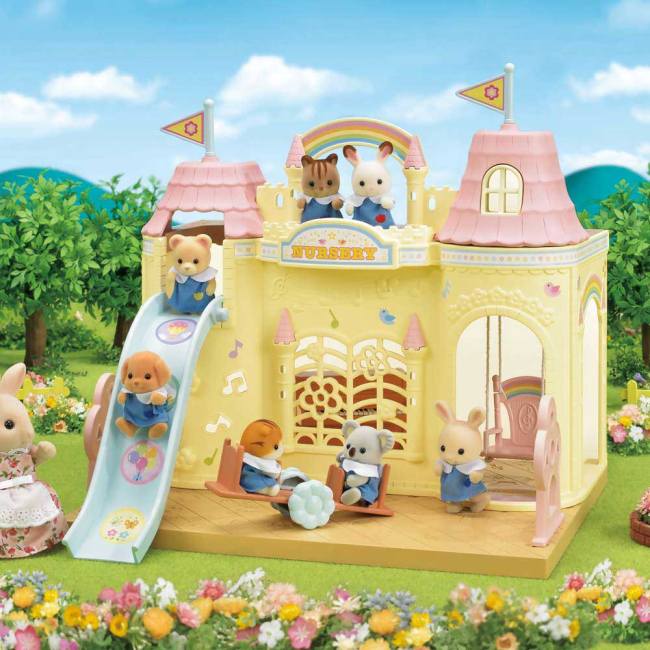 Фигурки животных - Игровой набор Sylvanian families Детский сад Замок (5316)#5