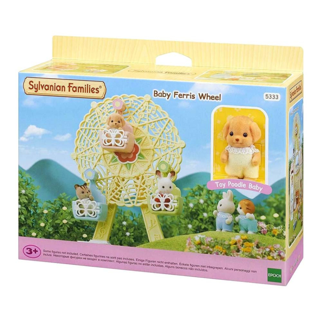 Фигурки животных - Игровой набор Sylvanian families Колесо обозрения (5333)#3