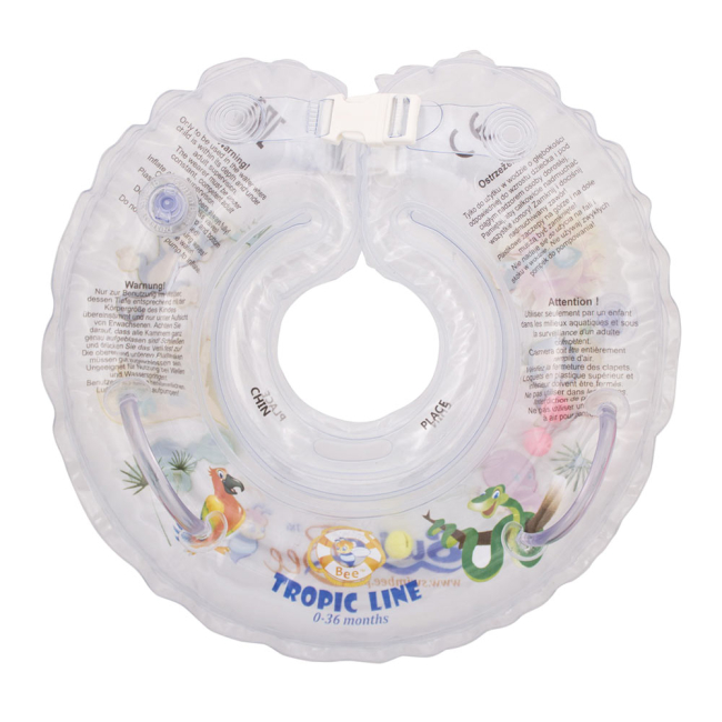 Для пляжа и плавания - Надувной воротничок Swimbee Eurokids TG прозрачный (5905762288480-2)#2