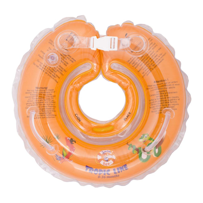 Для пляжу і плавання - Надувний комірець Swimbee Eurokids TG помаранчевий (5905762288480-3)#2