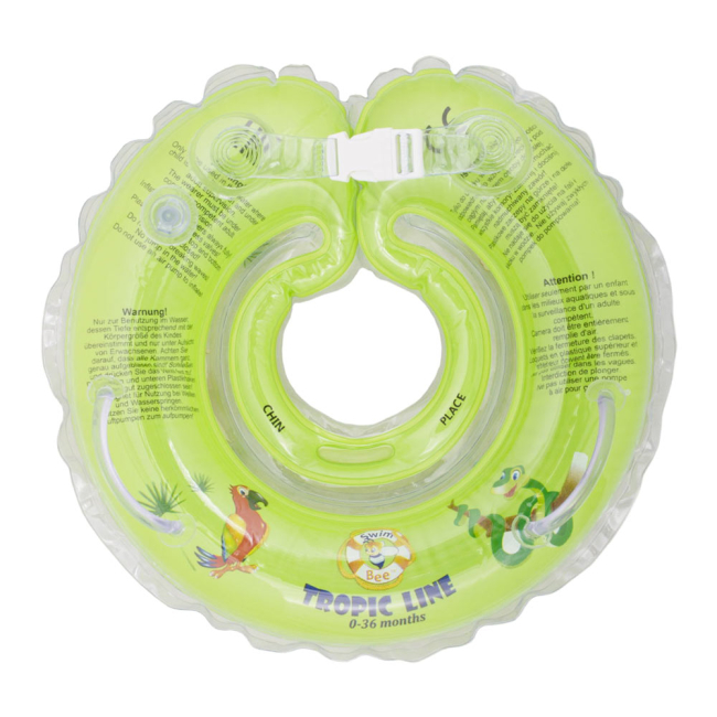 Для пляжа и плавания - Надувной воротничок Swimbee Eurokids TG зеленый (5905762288480-4)#2
