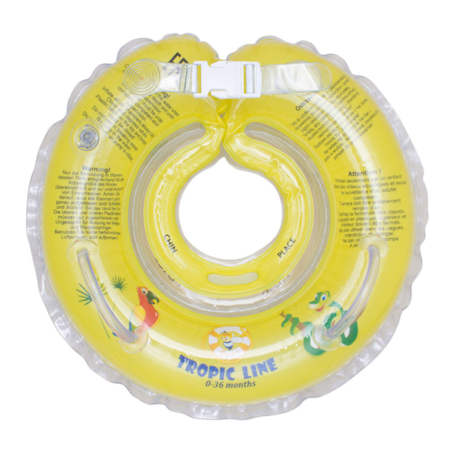 Для пляжа и плавания - Надувной воротничок Swimbee Eurokids TG желтый (5905762288480-5)#2