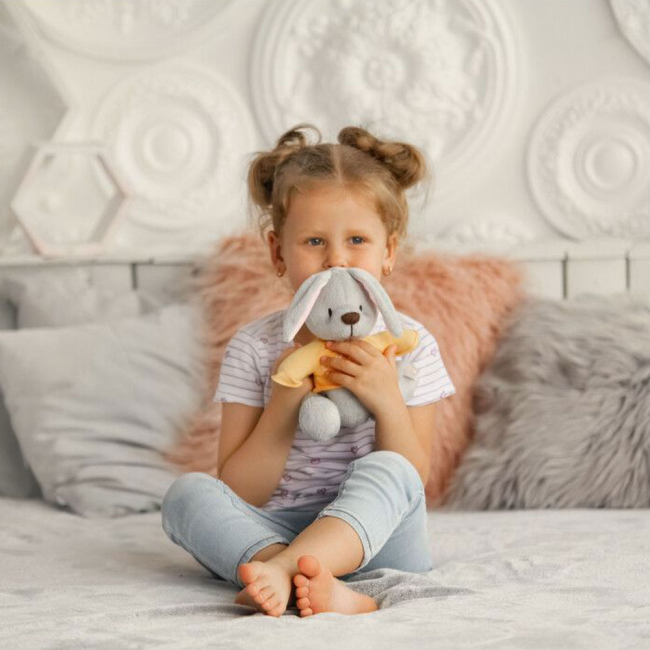 Мягкие животные - Мягкая игрушка Tigres Зайчик Джесси enjoy 25 см (ЗА-0060)#2