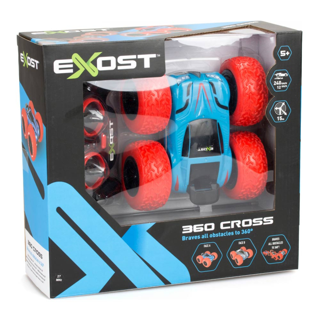 Радиоуправляемые модели - Машинка Exost 360 Cross радиоуправляемая красная 1:18 (20141-1A)#6