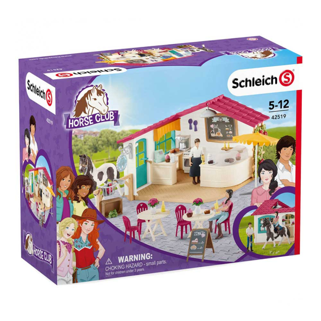 Фигурки человечков - Игровой набор Schleich Кафе для наездников (42519)#4