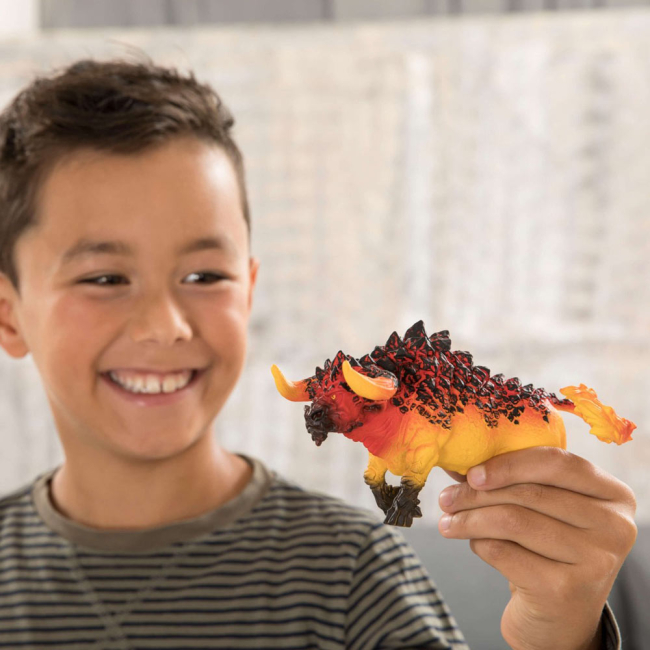 Фигурки животных - Игровая фигурка Schleich Огненный бык (42493)#4