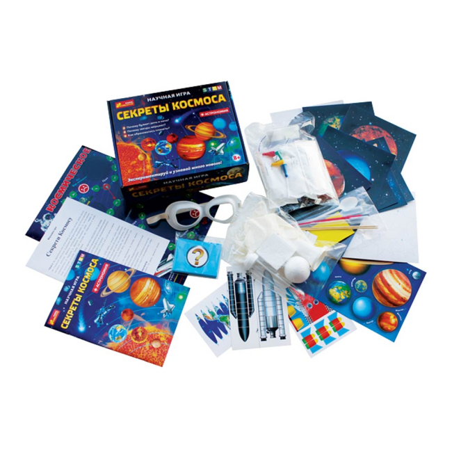Навчальні іграшки - Наукова гра Ranok creative Секрети космосу (12115018Р) (12115018P)#2