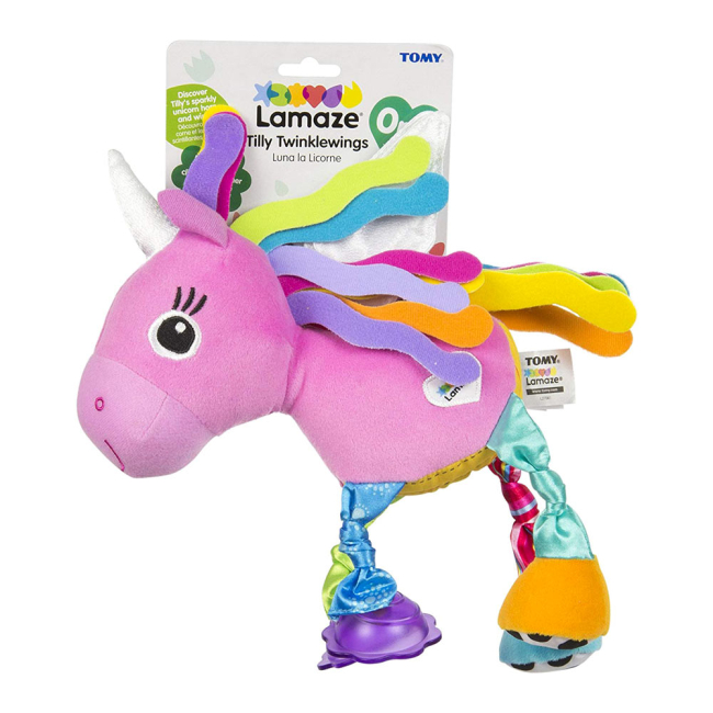 Підвіски, мобілі - Іграшка для розвитку Lamaze Єдиноріг Тіллі рожевий (LC27561)#4
