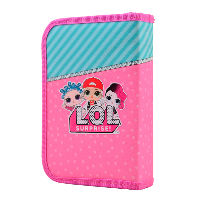 Пеналы и кошельки - Пенал твердый Yes LOL Sweety одинарный с двумя клапанами (532768)#2