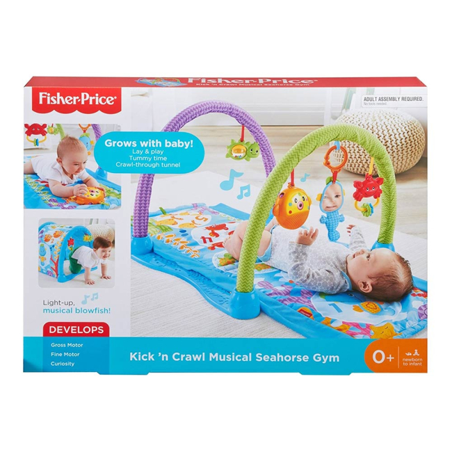 Развивающие коврики - Игровой центр Fisher-price Друзья из подводного мира 2 в 1 (DRD92)#3