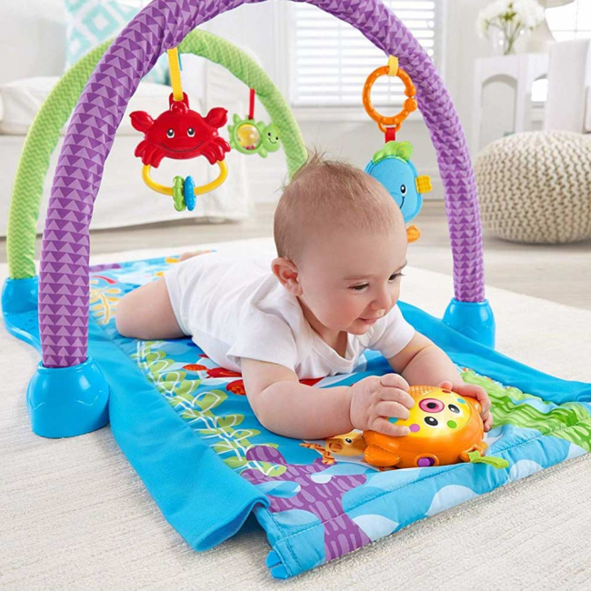Развивающие коврики - Игровой центр Fisher-price Друзья из подводного мира 2 в 1 (DRD92)#4