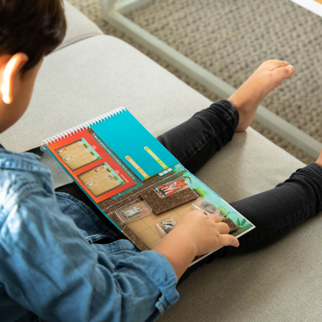 Настільні ігри - Дорожня магнітна гра Smart games Підземні пригоди або де чия нора? (SGT 290 UKR)#5